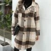 New 😍 Romantichut Khaki Plaid Longline Shacket - 👩 Women 💯 1 New 😍 Romantichut Khaki Plaid Longline Shacket - 👩 Women 💯 -Romantichut Sales zu101943487 main tm1639670784