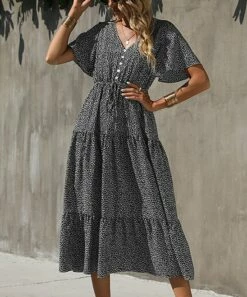 Best Sale ๐ฅฐ Romantichut Black Speckled Tiered Button-Front Midi ๐ Dress - ๐ฉ Women ๐งจ 8 Best Sale ๐ฅฐ Romantichut Black Speckled Tiered Button-Front Midi ๐ Dress - ๐ฉ Women ๐งจ -Romantichut Sales zu103634588 alt 2 tm1646437162