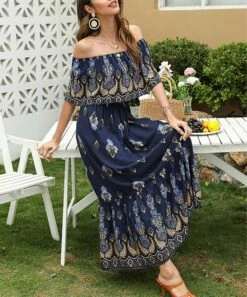 Coupon 😉 Romantichut Black Floral & Paisley Off-Shoulder Maxi 👗 Dress - 👩 Women 🎉 10 Coupon 😉 Romantichut Black Floral & Paisley Off-Shoulder Maxi 👗 Dress - 👩 Women 🎉 -Romantichut Sales zu104592573 alt 3 tm1649099641
