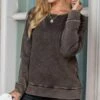 Best deal 🌟 Romantichut Black Wide-Neck Pullover Sweater - 👩 Women 🥰 -Romantichut Sales zu104596445 main tm1650661820