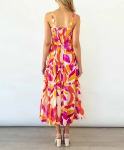 Cheapest ๐ Romantichut Orange & Pink Geometric Sleeveless Maxi ๐ Dress - ๐ฉ Women โค๏ธ 9 Cheapest ๐ Romantichut Orange & Pink Geometric Sleeveless Maxi ๐ Dress - ๐ฉ Women โค๏ธ -Romantichut Sales zu105280565 alt 3 tm1651061717