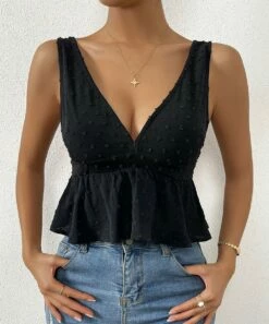 Best reviews of โค๏ธ Romantichut Black V-Neck Peplum Crop Tank - ๐ฉ Women ๐ 8 Best reviews of โค๏ธ Romantichut Black V-Neck Peplum Crop Tank - ๐ฉ Women ๐ -Romantichut Sales zu106530977 alt 3 tm1655411945