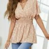 Coupon ๐ Romantichut Pink Floral Surplice Top - ๐ฉ Women ๐ฏ 2 Coupon ๐ Romantichut Pink Floral Surplice Top - ๐ฉ Women ๐ฏ -Romantichut Sales zu107651235 main tm1659023066