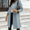 Flash Sale 😀 Romantichut Sky Blue Single-Button Jacket - 👩 Women 👏 -Romantichut Sales zu108116541 main tm1661515680