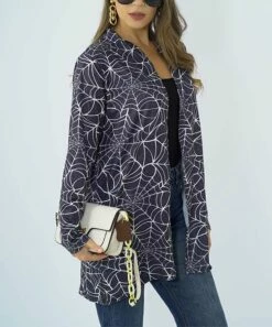 New ๐ Romantichut Navy Spiderweb Open Cardigan - ๐ฉ Women ๐ 9 New ๐ Romantichut Navy Spiderweb Open Cardigan - ๐ฉ Women ๐ -Romantichut Sales zu108821413 alt 2 tm1663345094