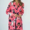 Best Sale 😀 Romantichut Pink Graveyard Open Cardigan - 👩 Women 🎁 -Romantichut Sales zu108827355 main tm1663345094
