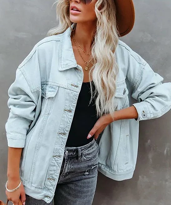 Best reviews of โจ Romantichut Light Blue Pocket Shacket - ๐ฉ Women ๐ 4 Best reviews of โจ Romantichut Light Blue Pocket Shacket - ๐ฉ Women ๐ - Image 2