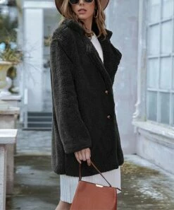 Best deal 🧨 Romantichut Black Teddy Jacket - 👩 Women 🎉 -Romantichut Sales zu109067392 alt 2 tm1664481153