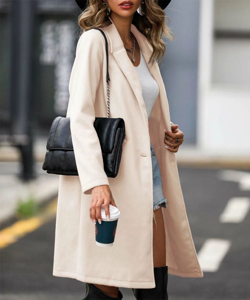 Deals 🤩 Romantichut Beige 🧥 Coat - 👩 Women ✨ 4 Deals 🤩 Romantichut Beige 🧥 Coat - 👩 Women ✨ - Image 2