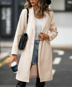 Deals 🤩 Romantichut Beige 🧥 Coat - 👩 Women ✨ 11 Deals 🤩 Romantichut Beige 🧥 Coat - 👩 Women ✨ -Romantichut Sales zu109685853 alt 4 tm1666377665