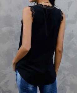Best deal ๐ฏ Romantichut Black Lace Button-Up V-Neck Tank - ๐ฉ Women ๐ 7 Best deal ๐ฏ Romantichut Black Lace Button-Up V-Neck Tank - ๐ฉ Women ๐ -Romantichut Sales zu86253356 alt 3 tm1590514583