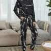 Brand new 🎁 Romantichut Black & White Abstract Long-Sleeve Tee & Joggers - 👩 Women 👍 2 Brand new 🎁 Romantichut Black & White Abstract Long-Sleeve Tee & Joggers - 👩 Women 👍 -Romantichut Sales zu87778035 main tm1594300329