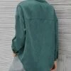 Best deal 🧨 Romantichut Green Long-Sleeve Button-Up Top - 👩 Women ✨ -Romantichut Sales zu98607135 alt 1 tm1629493062