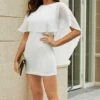 Best deal ๐ Romantichut White Open-Back Cape-Sleeve Popover ๐ Dress - ๐ฉ Women ๐ 2 Best deal ๐ Romantichut White Open-Back Cape-Sleeve Popover ๐ Dress - ๐ฉ Women ๐ -Romantichut Sales zu98933140 alt 1 tm1631885880